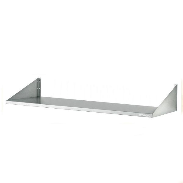 Vaiotec EASYLINE Wandbord 200 / 1 Etage, aus hochwertigem Edelstahl, 120x20x4 cm, 10219