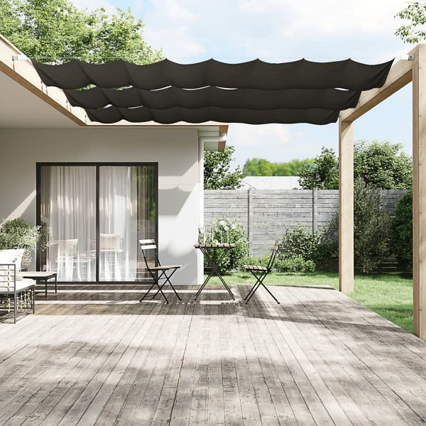 vidaXL Senkrechtmarkise Anthrazit 100x1200 cm Oxford-Gewebe, 148212