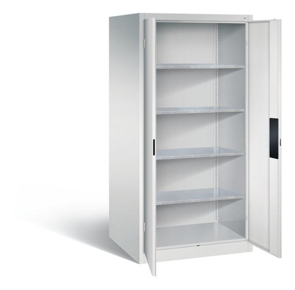 C+P Werkzeugschrank Acurado, H1950xB930xT800mm, Farbe: Lichtgrau, Muldengriff, 8924-052 S10085