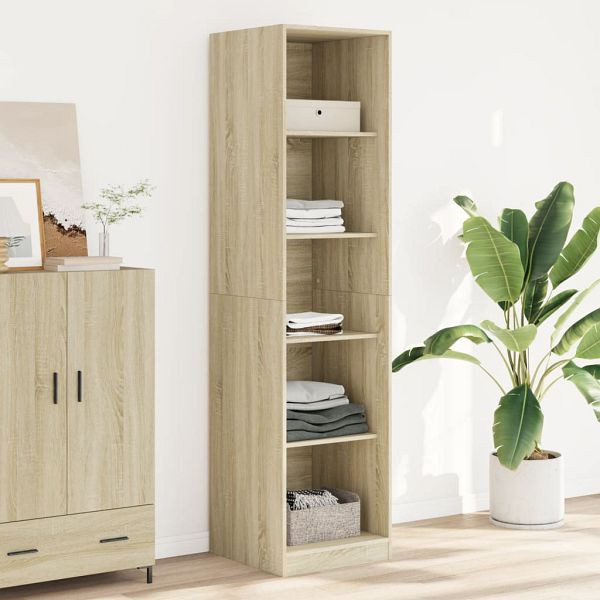vidaXL Kleiderschrank Sonoma-Eiche 50x50x200 cm Holzwerkstoff, 3307713