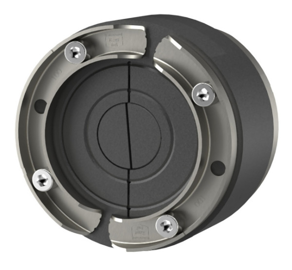 Hauff Standard-Ringraumdichtung für Rohre mit U-Profil-Pressplatten - gestufter Supersegmentringtechnologie HSD100 SSG 1x25/32/40/50/63 b40, 3030300058