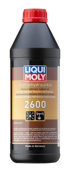 LIQUI MOLY Zentralhydrauliköl 2600, Dose Kunststoff, VE: 1 Liter, 21603
