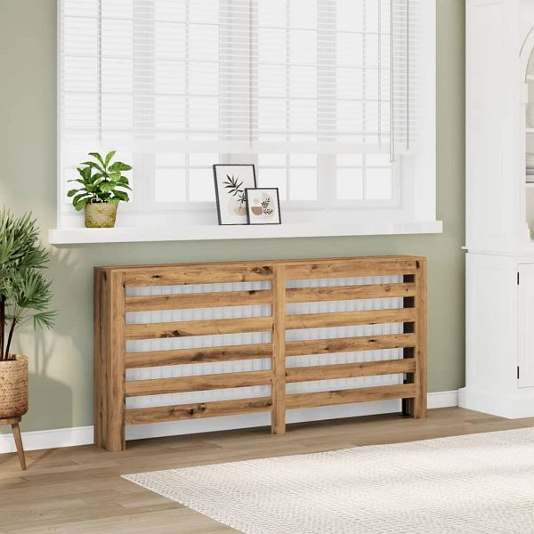 vidaXL Heizkörperverkleidung Artisan-Eiche 175x20x82 cm Holzwerkstoff, 852716