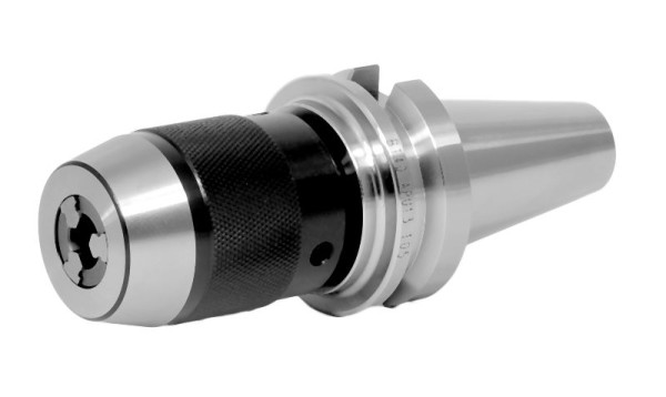 MACK Werkzeugaufnahmen, NC-Bohrfutter mit Hakenschlüssel MAS-BT 40, 3-16 mm, 13-7656-40-16