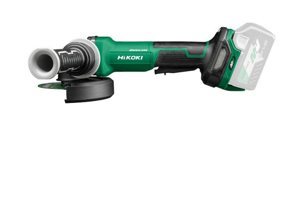 HiKOKI 36 V Akku Winkelschleifer (Brushless) (Motorbremse) Paddle Schalter, ohne Akku, ohne Ladegerät, G3613DVF (Basic) (Karton), G3613DVFW4Z