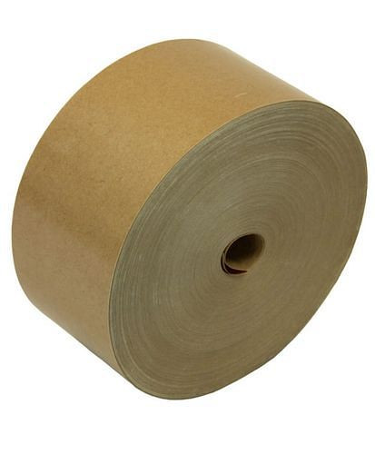 TransPak Nassklebeband, ohne Pappkern, 70 mm breit x 200 m, 70g/qm, VE: 12 Rollen, 299547