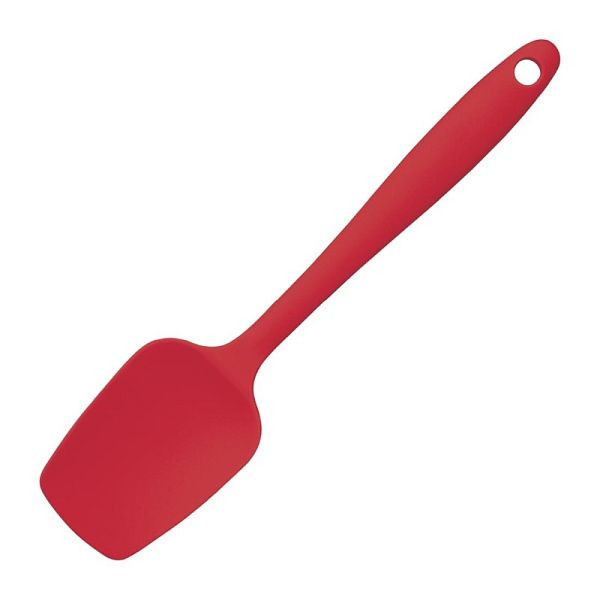 Vogue Silikon Kochlöffel rot 20cm, GL354, 5050984579042