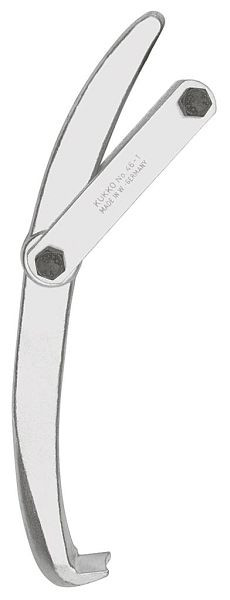 KUKKO Abzughaken 300 mm für Abzieher Nr. 46/47, Länge: 385 mm, 46-300