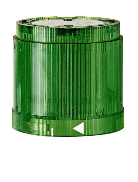 WERMA LED-Blitzlichtelement 24VDC 66 x 70 mm GN- grün, 843.220.55