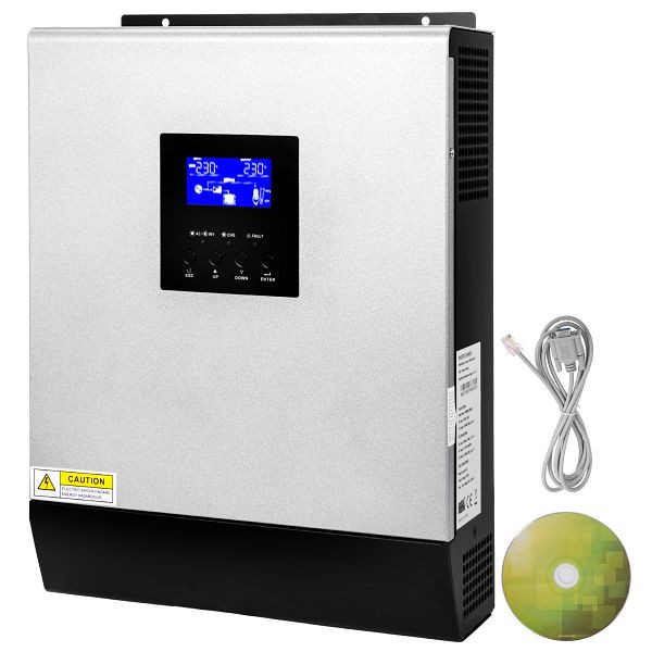 VEVOR 3KVA PWM Spannungswandler Wechselrichter 24V Reiner Sinus Wechselrichter Spannungswandler 100A Reiner Sinuswellen Wechselrichter, NBQ3KVA24VPWMCZX1V0