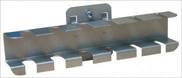 ADB Schraubendreherhalter, passend für Eurolochung (10x10mm / 38x38mm), für 6 Stück, 23159