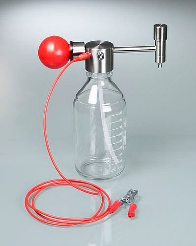 DENIOS Lösemittelpumpe Mini aus Edelstahl, für Kleingebinde bis 5 Liter, Handbetrieb, 242994