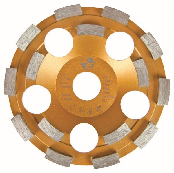 Eibenstock Diamant-Schleifteller Beton „Premium“, Ø 125 mm, 37102000