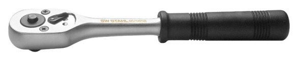 SW-Stahl Umschaltknarre, 1/4", Kunststoffhalter, Chrom-Vanadium-Stahl, 05700SB