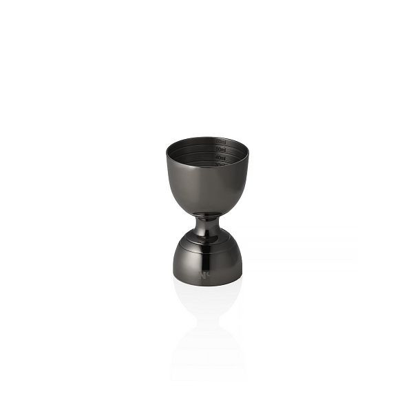 WAS Jigger Rim Bell NOCTURN, Ø 5 cm, Höhe 8 cm, gun metal, Chromnickelstahl 18/8, 8312000