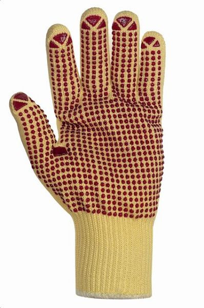 teXXor Schnitt- und Hitzeschutz-Mittelstrickhandschuhe "ARAMID-Faser, VE: 12 Paar, 1972-8