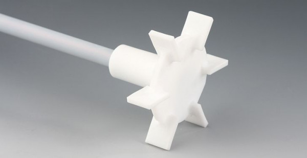 Bohlender Scheiben-Rührwellen Länge in mm: 600, Flügelmaße laut Abbildung A-B-C-D in mm: 50 - 10 - 2 - 12,5, C 598-26