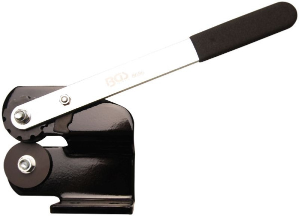 BGS Rollblechschere, Aufnahme für Schraubstock, 8686, 4026947086866