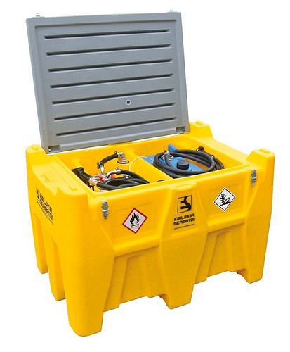 Emiliana Serbator Mobile Tankanlage für Diesel/AdBlue, 400+50 Liter, mit 24 V High-Flow-Pumpe, mit Deckel, 306122