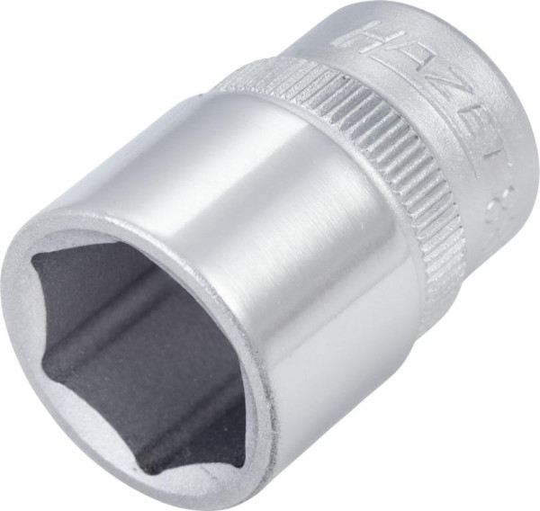 Hazet Steckschlüsseleinsatz, Sechskant, Vierkant hohl 10 mm (3/8 Zoll), 15 mm, Mit Rändelung, 880-15