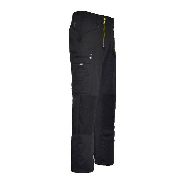 EIKO Ruhr Zunfthose gedoppeltes Knie aus Cordura für Kniepolster, Farbe: schwarz, Größe: 48, 4541_40_48