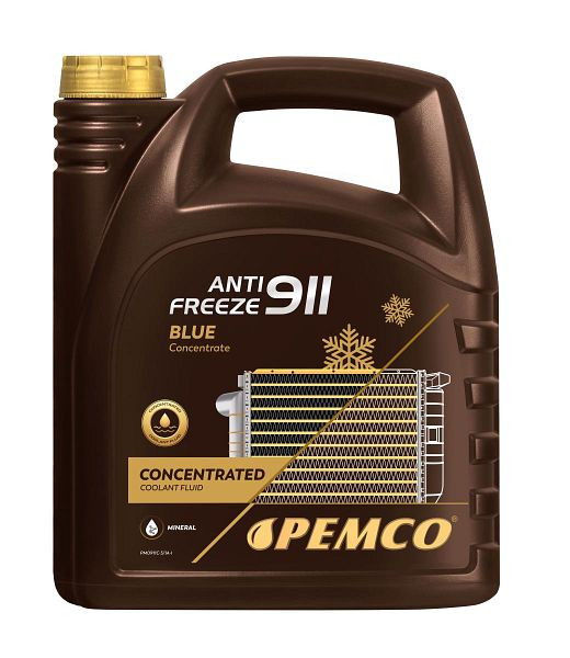 PEMCO 911 Kühlerfrostschutzmittel (Konzentrat), VE: 5 l, PM0911C-5