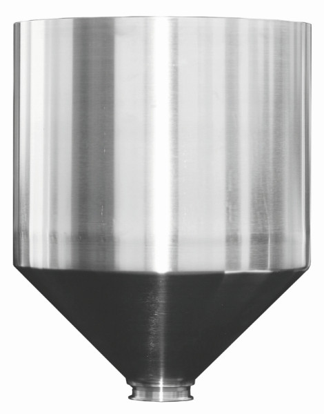 Schneider Trichter Edelstahl 32 l. Inhalt, mit 45 ° Hals, einfach, 152865