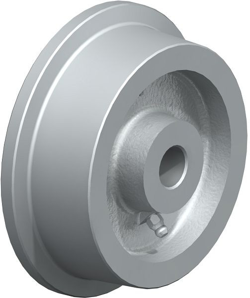 Blickle SPK 125G Rad aus Stahl, Grau, 8482