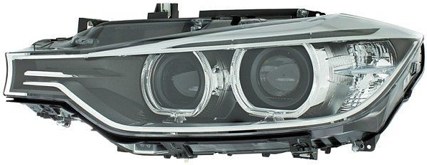 HELLA LED/Bi-Xenon-Hauptscheinwerfer, für u.a. BMW 3 (F30, F80), ECE/SAE, für Linksverkehr, rechts, 1LL 354 983-141