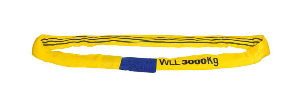 YALE Einfachmantel-Rundschlinge RSE-03000-L1 5m 3t Einfachmantel gelb, N33403050