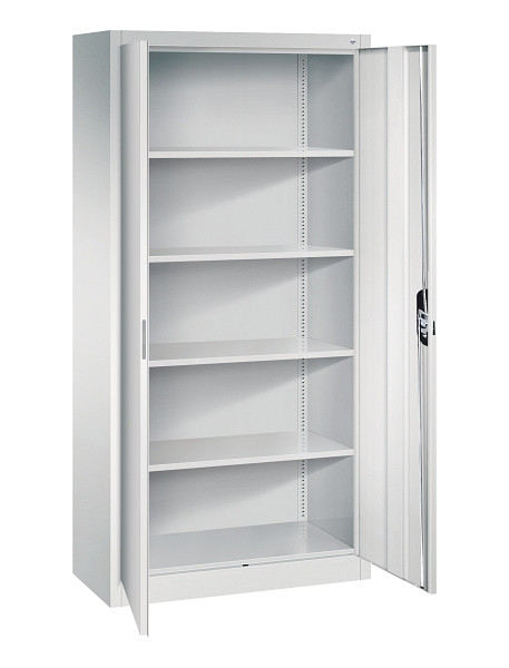 C+P Büroschrank Acurado, H1950xB930xT400mm, 7035/7035, 9260-000 S11937