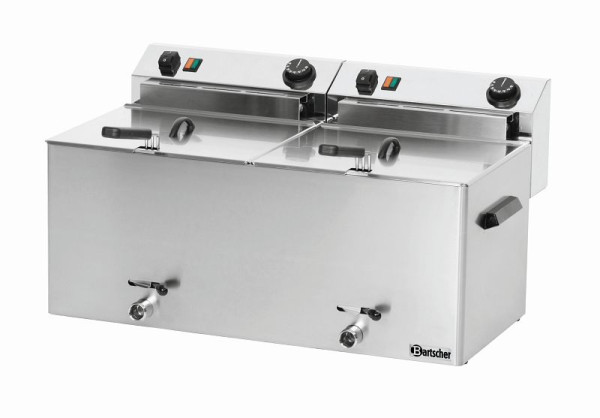 Bartscher Fritteuse Professional II, 2x10 l, Tischgerät, 162910