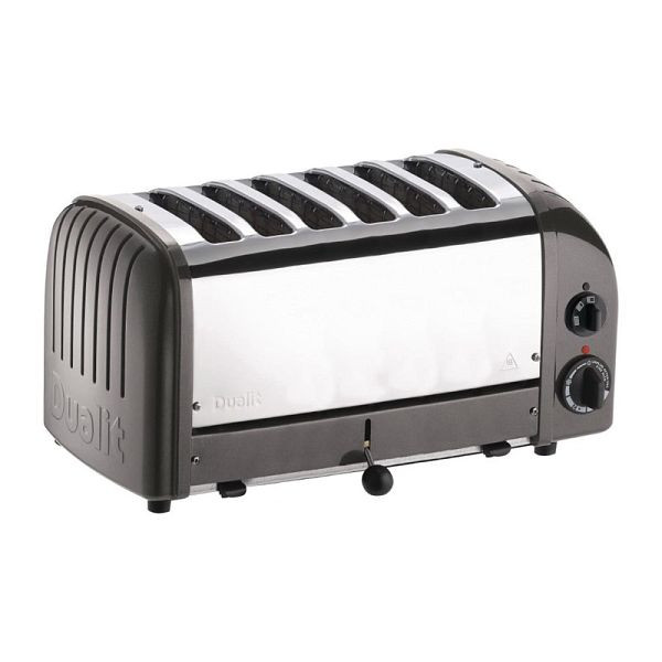 Dualit Toaster 60156 grau 6 Schlitze, E269
