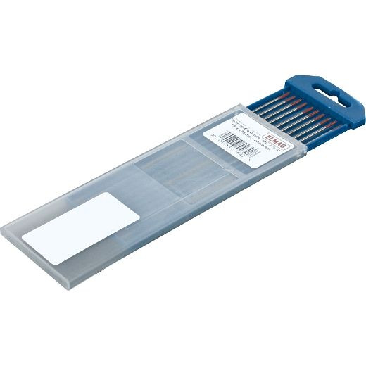 ELMAG Wolfram-Elektrode Type 'E-WC 20', 'grau', 4,0 x 175 mm - Universal, W 98% + 2% CeO2, 10 Stück, 59705