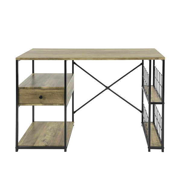 SoBuy Schreibtisch, 118 x 75 x 48cm, Belastbar bis 75kg, FWT61-N