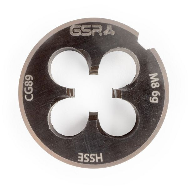 GSR Schneideisen DIN EN 22568 (DIN 223) metrisches Gewinde rechts HSSE-VAP M 9, 00409220