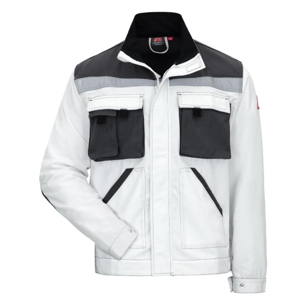 NITRAS MOTION TEX PLUS, Arbeitsjacke, Größe: 68, Farbe: weiß, VE: 10 Stück, 7653-68