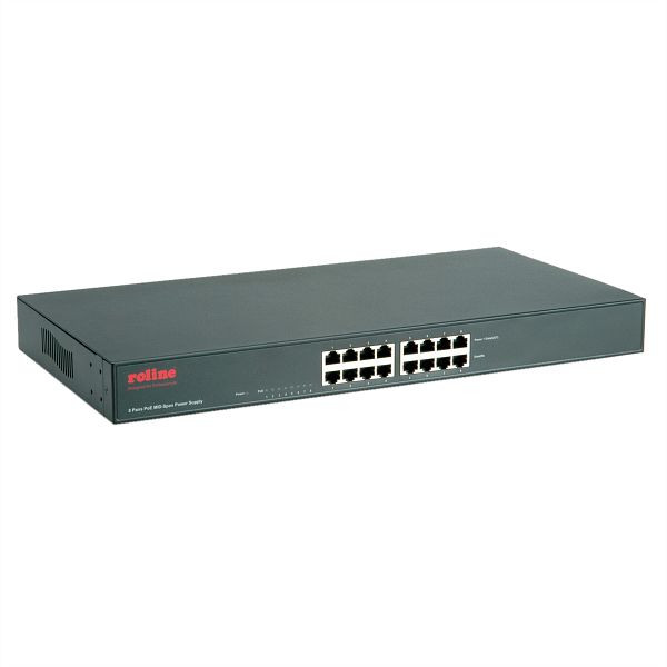 ROLINE 19" Injektor PoE MID-Span Power Supply, 8 Midspanports, 21.13.1181