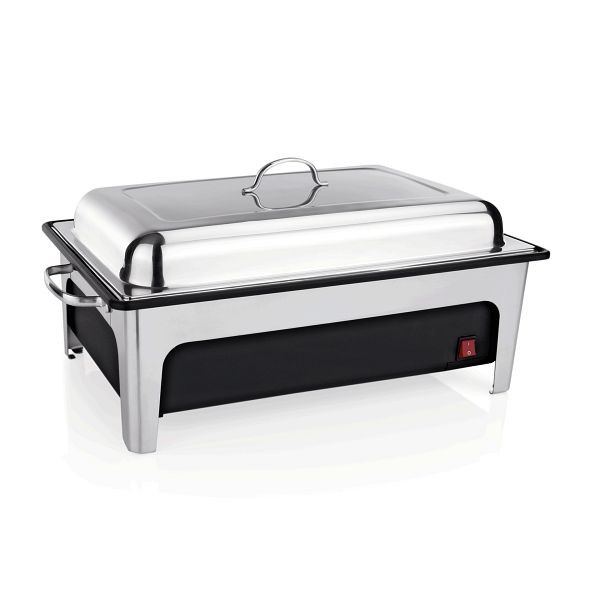 WAS Elektro Chafing Dish GN 1/1, 64 x 35 x 26 cm, Kunststoff/Chromnickelstahl, 1460004