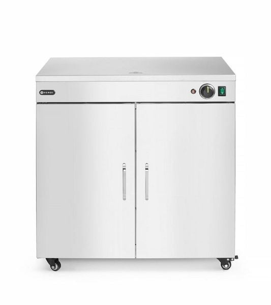Hendi Tellerwärmer doppelt, 230V/800W, 735x589x(H)766mm, 250174