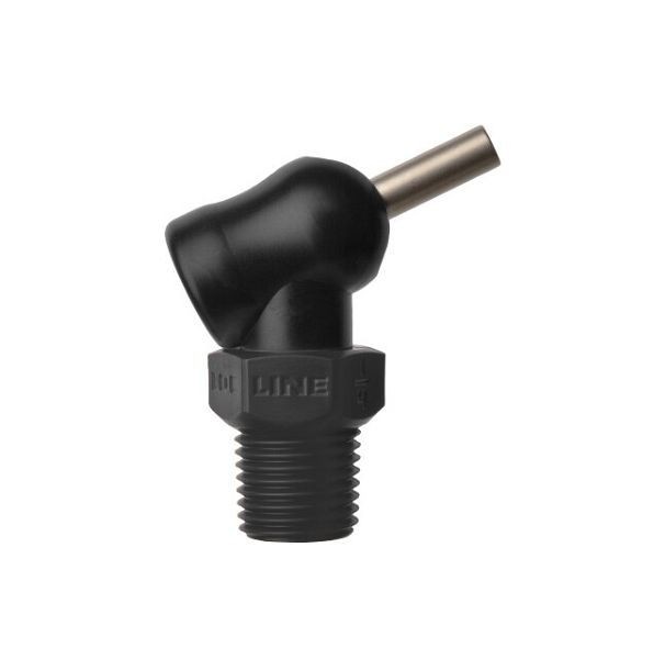Loc-Line Hochdruckdüse XW 1/4", D=1,6mm, L=12,7mm, a=110° schwarz, L72082S