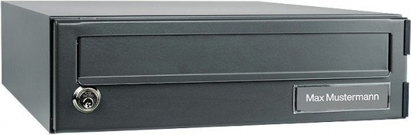 BURG-WÄCHTER Paketbox eBoxx A 625 ANT, 2 x Schlüssel, HxBxT (außen): 115 x 380 x 450mm, anthrazit, 41970
