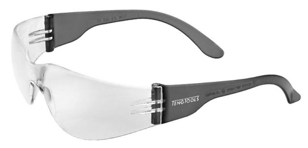 Teng Tools Schutzbrille, klare Anti-Beschlag-Gläser, SG960
