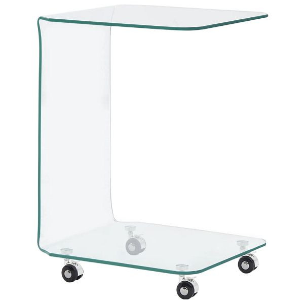 vidaXL Couchtisch 45x40x63 cm Hartglas, Top-Qualität, 284726