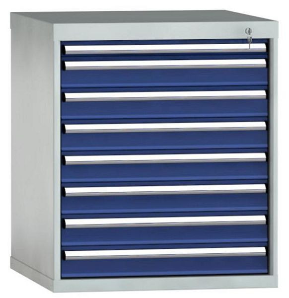 KLW Schubladenschrank 850 x 725 x 750 mm H x B x T, Einbaumaß: 750 mm, Einteilung: 36x36 Einheiten, VU / 200 kg, SGB0850-08UP-001