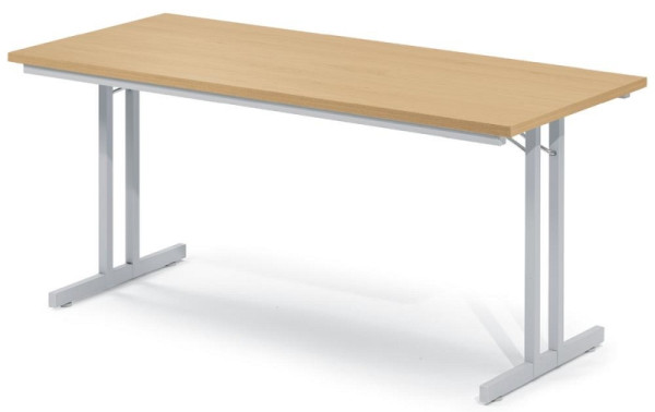 Deskin Klapptisch MODUL, Buchedekor, 1200 x 700 x 720 mm, 269962