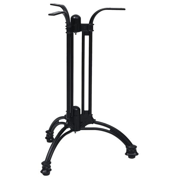 vidaXL Bistrotisch-Gestell Schwarz Ø60x72 cm Aluminiumguss, 325435