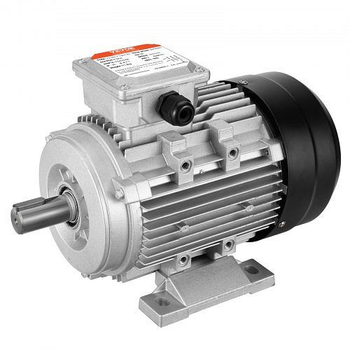 VEVOR 1,5kW Wechselstrommotor 3000U/min AC230/400V 9,5/3,5A 3-Phasen B3-Rahmen, TYJLIECDJ345A1H28V8