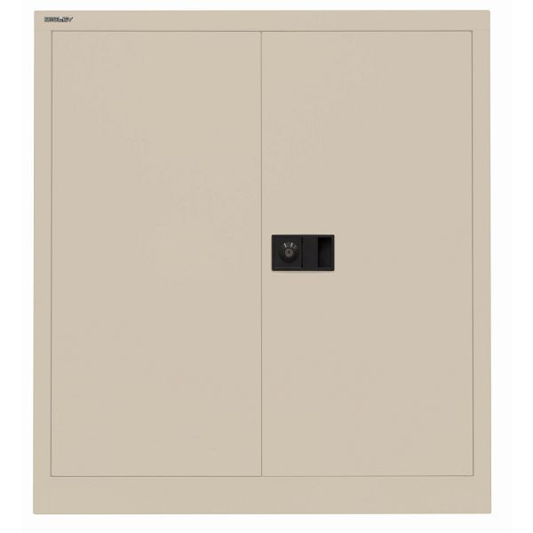 Bisley Flügeltürenschrank UNIVERSAL, 1 Fachboden für 2 Ordnerhöhen, Breite 914 mm, 643 sand, E402A01643