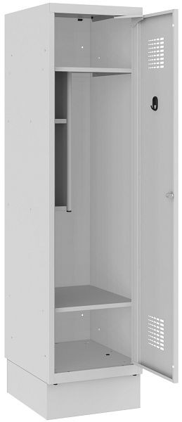 Eurobox Spind, 1 Abteil 400 mm, H: 1450 mm, 0700-040101